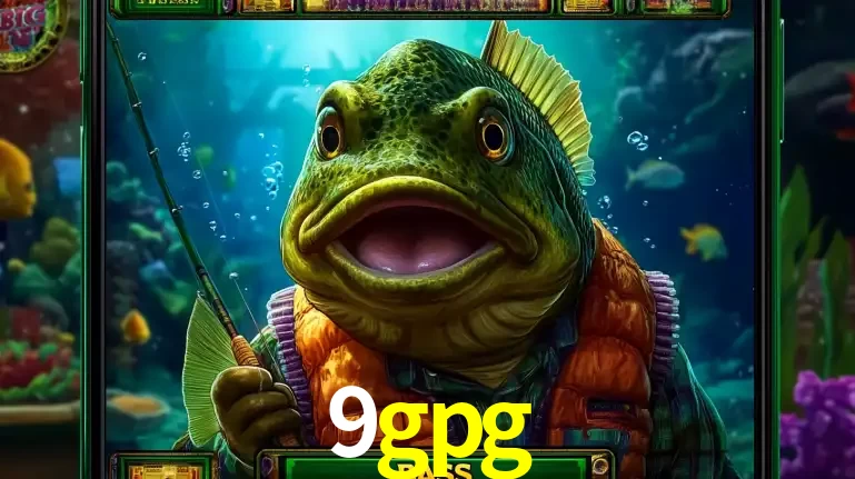 Personagem de peixe pescador do popular jogo de slot com tema de pescaria, uma das emocionantes opções de caça-níqueis para jogar e ganhar no cassino 9gpg.